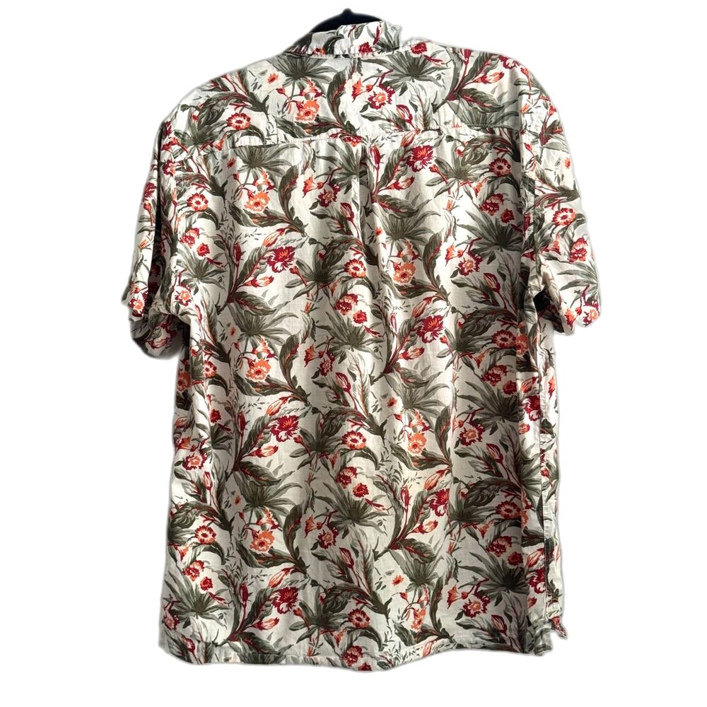 American Rag Cie Floral Hawaiian Camp Shirt Men's Large